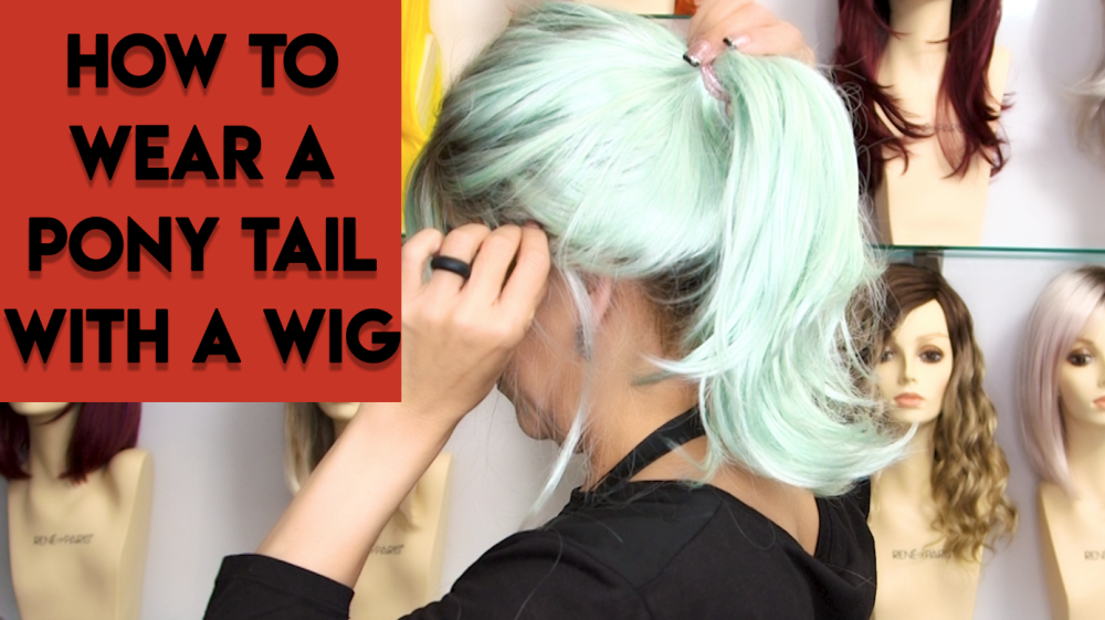 How to Wear a Ponytail with a Wig | Rene of Paris