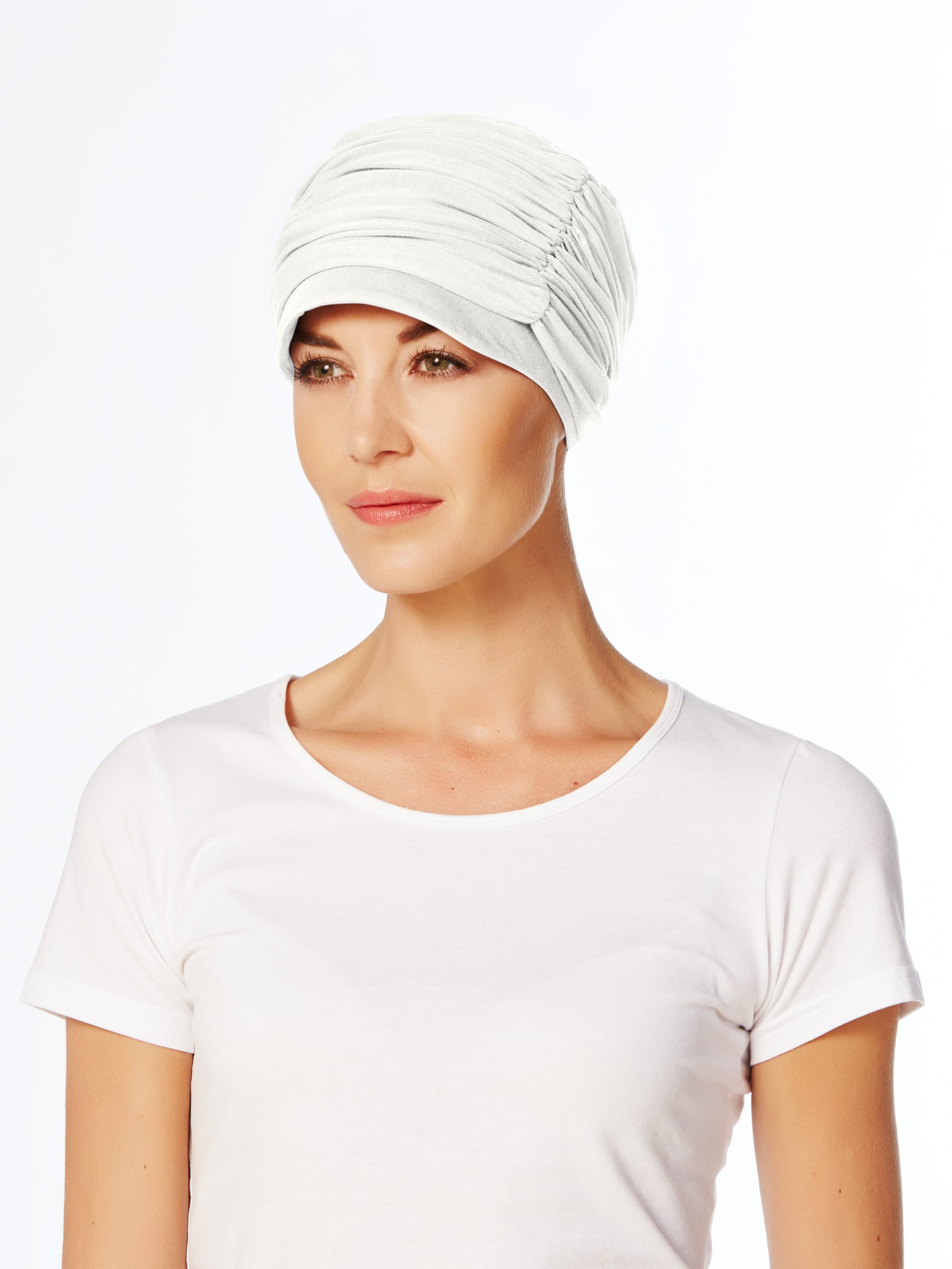 Azure Printed Turban with 95% Bamboo Viscose by Christine Headwear